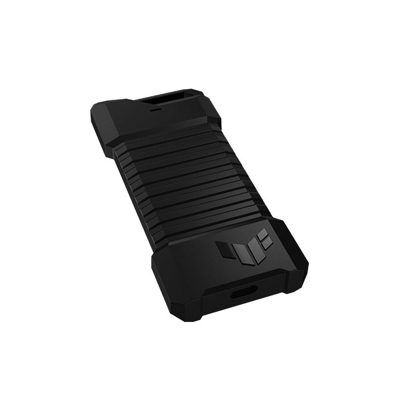 Asus TUF Gaming A1 M.2 PCIe/SATA SSD Caddy, USB 3.2 Gen2x1 Type-C, IP68, Drop Resistant, PS5 and Xbox Support, Included USB-C ca