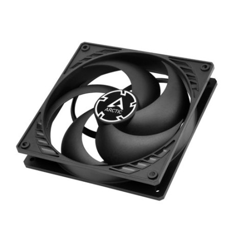 Arctic P14 14cm Pressure Optimised PWM PST Case Fan w/ Cable Splitter for Continuous Operation, Black, Dual Ball Bearing, 200-17