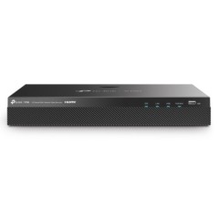 TP-LINK (VIGI NVR2016H-16MP) 16 Channel PoE+ Network Video Recorder, 16-Channel Live View, 4K HDMI Output, 140W PoE Budget, 2x S