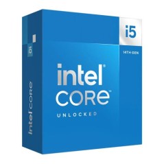 Intel Core i5-14600K, CPU, 1700, 3.5 GHz (5.3 Turbo), 14-Core, 125W (181W Turbo), 10nm, 24MB Cache, Unlocked, Raptor Lake Refres