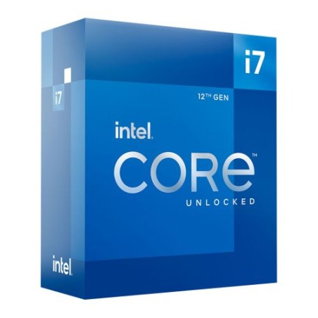 Intel Core i7-12700K CPU, 1700, 3.6 GHz (5.0 Turbo), 12-Core, 125W (190W Turbo), 10nm, 25MB Cache, Unlocked, Alder Lake, NO HEAT