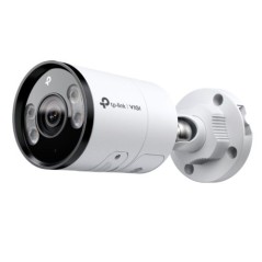 TP-LINK (InSight S385 4MM) VIGI 8MP Outdoor Full-Colour Bullet Network Camera w/ 4mm Lens, IP67, PoE, AI Detection/Classificatio