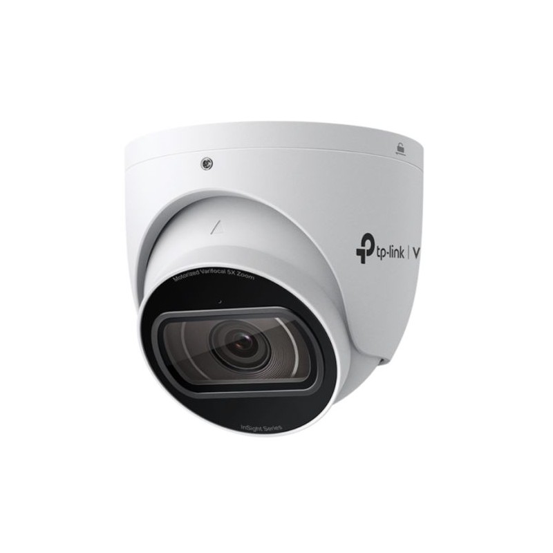 TP-LINK (InSight S445ZI) VIGI 4MP IR Motorized Varifocal Turret Network Camera, 5x Zoom, IP67, PoE, AI Detection/Classification,