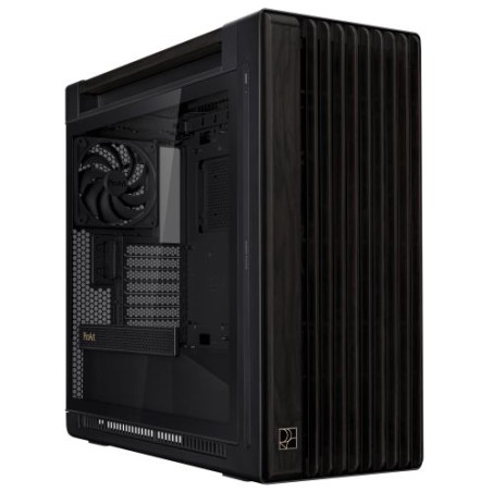 Asus ProArt PA602 Wood TG Gaming Case w/ Glass Panel, E-ATX, Front Grill, 2x 20cm Fans, PWM Fan Hub, IR Dust Indicator, USB-C 20
