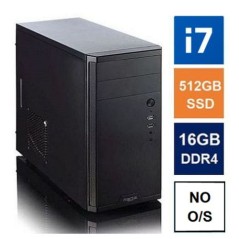 Spire MATX Tower PC, Fractal Core 1100 Case, i7-14700, 16GB DDR4, 512GB SSD, Corsair 550W, No Optical, KB & Mouse, No Operating 