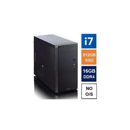 Spire MATX Tower PC, Fractal Core 1100 Case, i7-14700, 16GB DDR4, 512GB SSD, Corsair 550W, No Optical, KB & Mouse, No Operating 