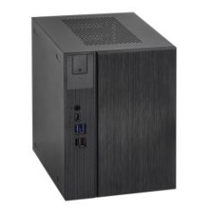 Asrock DeskMeet X300 Barebone PC, Mini ITX, AMD AM4 (X300), DDR4 DIMM, 2x SATA, 1x M.2, VGA, HDMI, DP, USB-C, 500W PSU - No CPU,