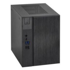 Asrock DeskMeet X600 Barebone PC, Mini ITX, AMD AM5, 4x DDR5, 2x SATA, 2x M.2, 2.5G LAN, USB-C, 500W PSU - No CPU, RAM, Storage 