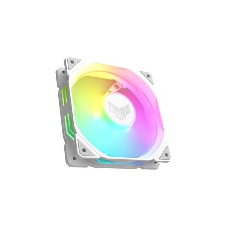 Asus TUF Gaming TR120 ARGB 12cm PWM Case Fan (Single), Hydraulic Bearing, 28mm Frame, Double-layer LED Matrix Design, 2000 RPM, 