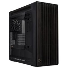 Asus ProArt PA602 Wood TG Gaming Case w/ Glass Panel, E-ATX, Front Grill, 2x 20cm Fans, PWM Fan Hub, IR Dust Indicator, USB-C 20