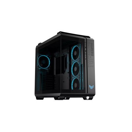 Asus TUF Gaming GT502 Horizon ARGB Case w/ Glass Front & Side, ATX, Dual Chamber, Modular Design, 4x ARGB Fans, USB-C 20Gbps, Ca