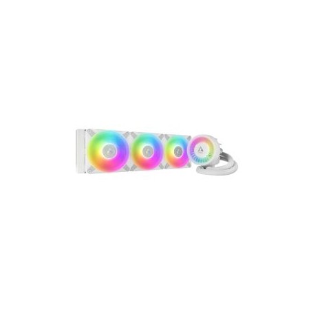 Arctic Liquid Freezer III A-RGB 360mm Liquid CPU Cooler, P12 PWM PST ARGB Fans & ARGB PWM Controlled Pump, White