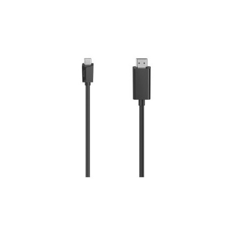 Hama USB-C Male to HDMI Male Cable, Ultra-HD 4K, 1.5 Metre