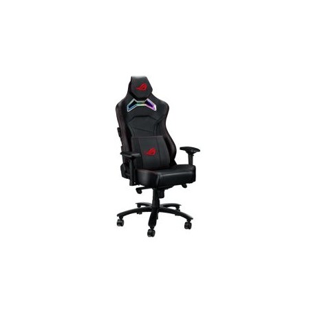 Asus ROG Chariot X (Wide) RGB Gaming Chair, Racing-Car Style, Premium PU Leather, Memory-Foam Lumbar, 4D Armrests, 155° Recline,