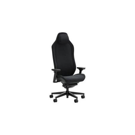 Fractal Design Refine Alcantara Dark Gaming Chair, Synchro-Tilt, Memory Foam Headrest, Padded 4D Armrests, Adaptable Support