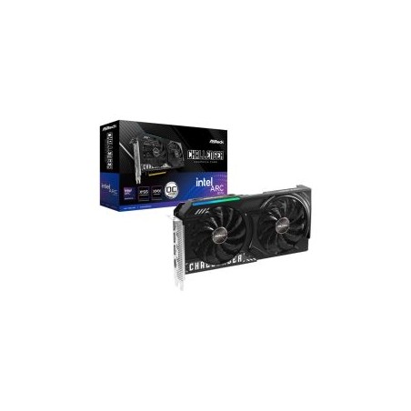 Asrock Intel Arc B570 Challenger 10GB OC, 10GB DDR6, HDMI, 3 DP, 2600MHz Clock, LED Indicator, Overclocked