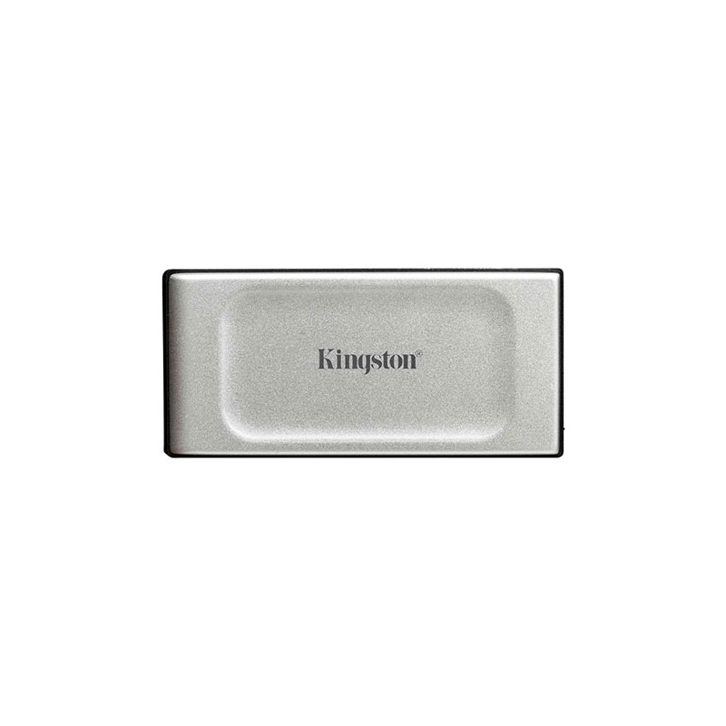Kingston XS2000 4TB Pocket Size External SSD, USB 3.2 Gen2x2 Type-C, IP55 Water & Dust Resistant, Ruggedised Sleeve for Drop Pro