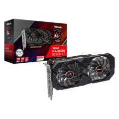 Asrock RX6500 XT Phantom Gaming 8GB OC, 8GB DDR6, HDMI, DP, 2825MHz Clock, Overclocked