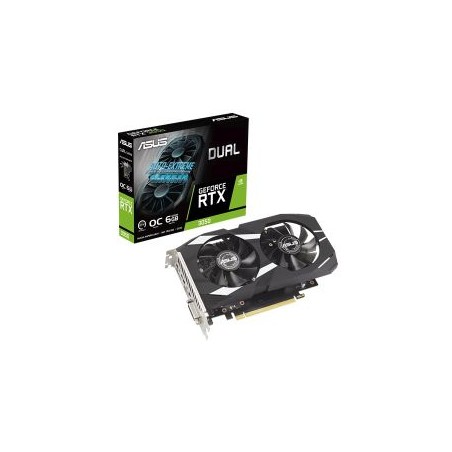 Asus DUAL RTX3050 OC, PCIe4, 6GB DDR6, DVI, HDMI, DP, 1537MHz Clock, Overclocked