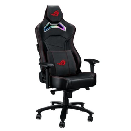 Asus ROG Chariot X (Wide) RGB Gaming Chair, Racing-Car Style, Premium PU Leather, Memory-Foam Lumbar, 4D Armrests, 155° Recline,