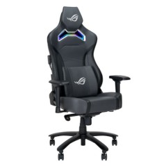 Asus ROG Chariot X (Wide) RGB Gaming Chair, Racing-Car Style, Premium PU Leather, Memory-Foam Lumbar, 4D Armrests, 155° Recline,