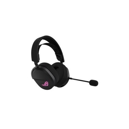 Asus ROG Pelta Tri-Mode RGB Wireless Lightweight Gaming Headset, 2.4GHz/Btooth/USB-C, 50mm Titanium Drivers, 10mm Super-Wideband