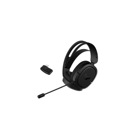 Asus TUF Gaming H1 Wireless Headset, 7.1, USB-C (USB-A Adapter), Lightweight, Deep Bass, Airtight Chamber Tech