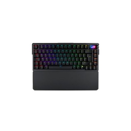 Asus ROG AZOTH Extreme Compact 75% Mechanical RGB Gaming Keyboard, Wireless/Btooth/USB, NX Snow Switches, 8000Hz, OLED Display, 