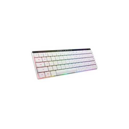 Asus ROG Falchion RX Low Profile Compact 65% Mechanical RGB Gaming Keyboard, Wireless/USB, ROG RX Red Switches, Per-key RGB Ligh