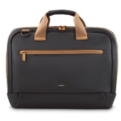 Hama Ultra Lightweight Laptop Bag, Up to 14.1", Padded Compartment, Front Pocket, Trolley Strap, Water-Repellent, Eco-Friendly, 