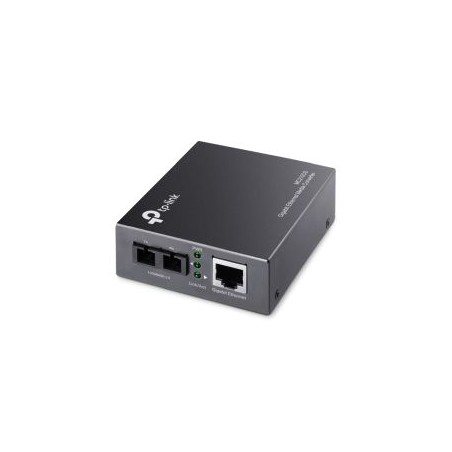 TP-LINK (MC210CS) Gigabit Single-Mode Media Converter, 1x GB Auto-Negotiation RJ45, up to 20km