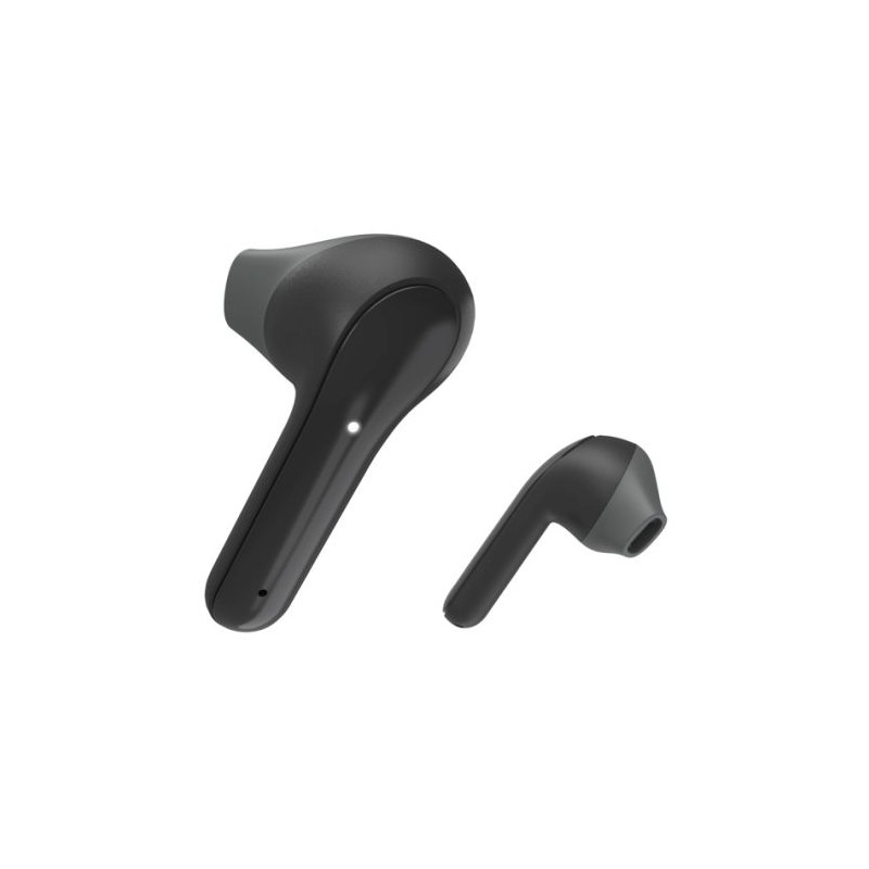 Hama (Freedom Light) Bluetooth Earbuds with Microphone, Touch Control, Voice Control, Charging/Carry Case Included, Black