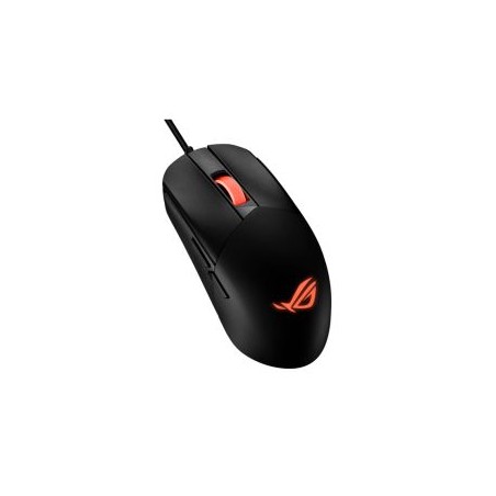 Asus ROG Strix Impact III RGB Ultralight Gaming Mouse, USB, Up to 12000 DPI, Semi-Ambidextrous, Near-Zero Click Latency