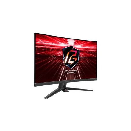Asrock 27" FHD Curved Monitor (PG27F15RS1A), 1920 x 1080, 1ms, 2 HDMI, DP, 240Hz, HDR 10, Tilt/Swivel, VESA
