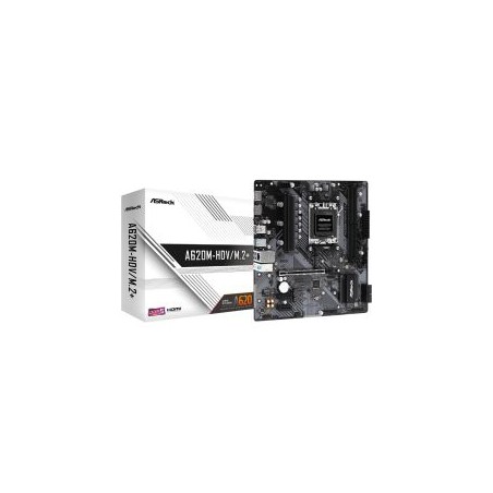Asrock A620M-HDV/M.2+, AMD A620, AM5, Micro ATX, 2 DDR5, HDMI, DP, GB LAN, PCIe4, 2x M.2