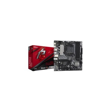 Asrock B550M PHANTOM GAMING 4, AMD B550, AM4, Micro ATX, 4 DDR4, HDMI, DP, XFire, PCIe4, M.2