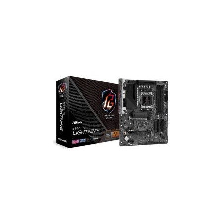 Asrock B650 PG LIGHTNING, AMD B650, AM5, ATX, 4 DDR5, HDMI, 2.5G LAN, PCIe4, 3x M.2