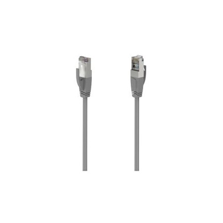 Hama CAT5e Patch Cable, F/UTP Shielded, 3 Metres, Grey