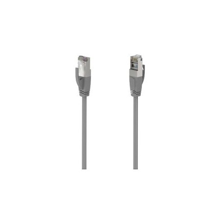 Hama CAT5e Patch Cable, F/UTP Shielded, 5 Metre, Grey