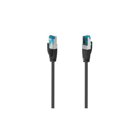 Hama CAT6a Patch Cable, S/FTP Shielded, 5 Metres, Black