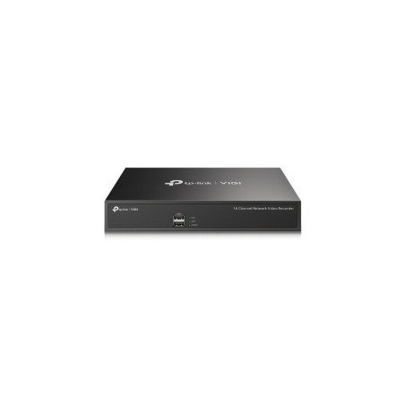 TP-LINK (VIGI NVR1016H) 16-Channel NVR, No HDD (Max 10TB), Quick Lookup and Playback, Remote Monitoring, H.265+, Two-Way Audio