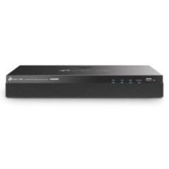 TP-LINK (VIGI NVR2016H-16MP) 16 Channel PoE+ Network Video Recorder, 16-Channel Live View, 4K HDMI Output, 140W PoE Budget, 2x S