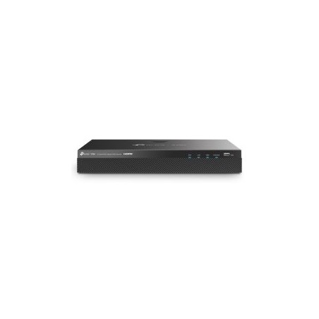 TP-LINK (VIGI NVR2016H-16MP) 16 Channel PoE+ Network Video Recorder, 16-Channel Live View, 4K HDMI Output, 140W PoE Budget, 2x S