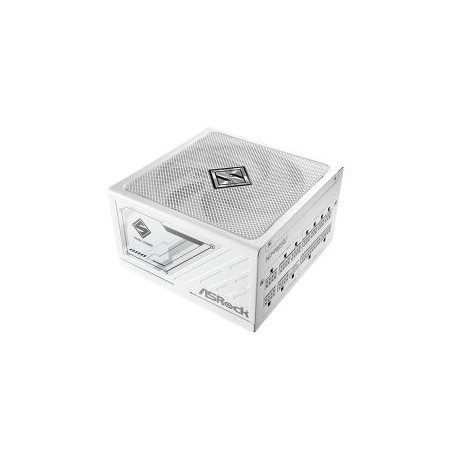 Asrock 850W Steel Legend SL-850GW PSU, Fully Modular, 80+ Gold, Cybenetics Platinum & Lambda A+, ATX 3.1, PCIe 5.1, White