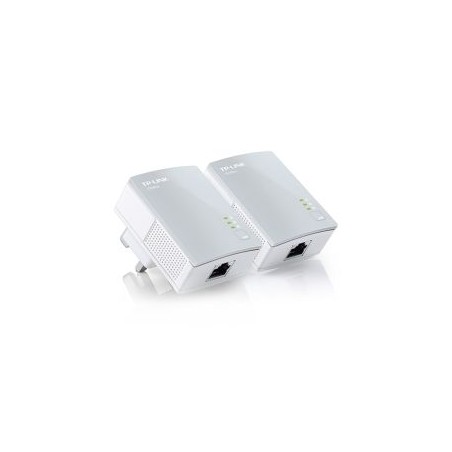 TP-LINK (TL-PA4010KIT V3) AV600 10/100 Powerline Adapter Kit, 1-Port
