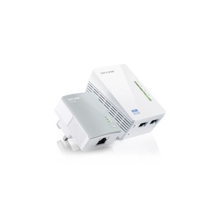 TP-LINK (TL-WPA4220KIT) 300Mbps AV600 Wireless N Powerline Adapter Kit