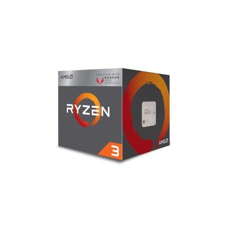 AMD Ryzen 3 3200G CPU with Wraith Stealth Cooler, Quad Core, AM4, 3.6GHz (4.0 Turbo), 65W, 12nm, 2nd Gen, VEGA 8 Graphics, Picas