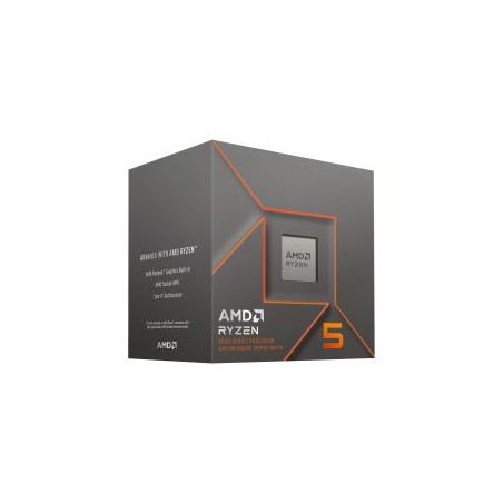 AMD Ryzen 5 8500G with Wraith Stealth Cooler, AM5, Up to 5.0GHz, 6-Core, 65W, 22MB Cache, 4nm, 8th Gen, Radeon Graphics