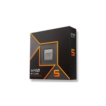 AMD Ryzen 5 9600X CPU, AM5, 3.9GHz (5.4 Turbo), 6-Core, 65W, 38MB Cache, 4nm, 9th Gen, Radeon Graphics, NO HEATSINK/FAN