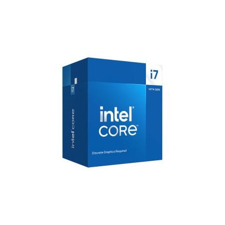 Intel Core i7-14700F CPU, 1700, Up to 5.4GHz, 20-Core, 65W (219W Turbo), 10nm, 33MB Cache, Raptor Lake Refresh, No Graphics
